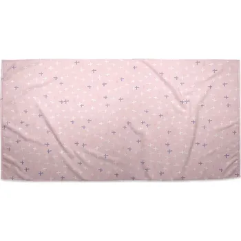 Sablio Ručník Barevné křížky - 30x50 cm