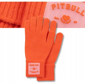 Dámské oblečení Pitbull akrylové rukavice s pěti prsty univerzální velikosti - dámské