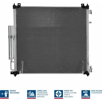 Ventilátor topení a klimatizace Kondenzátor klimatizace NISSENS 941164