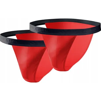 Slipy Sesto Senso Slipy červené, velikost XL