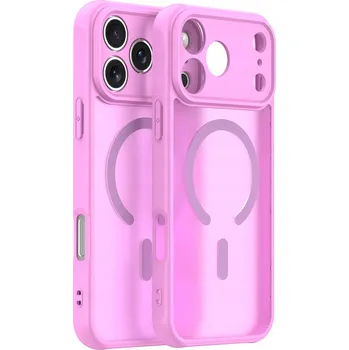 Pouzdro na mobilní telefon Zadní Kryt Techsuit pro Apple iPhone 17 Pro Max růžový