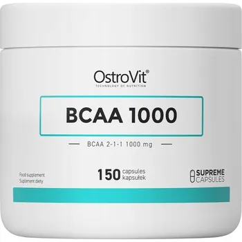 Aminokyselina BCAA 1000 kapsle OstroVit 170 g přírodní