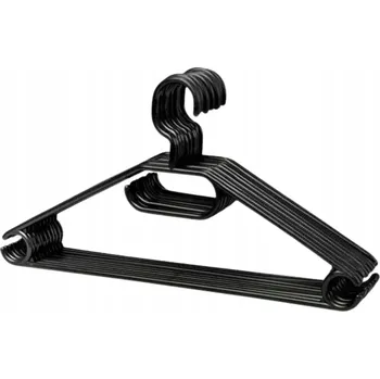 Věšák Šatní ramínko plastový Beast černý