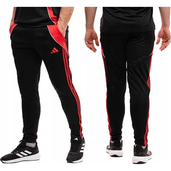 Pánské tréninkové kalhoty adidas Tiro 24 Slim černo-červené JP2489 S