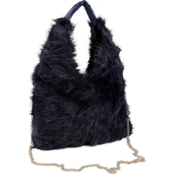 Kabelka Kožešinová kabelka Varianta: 19 modrá tmavá, Balení: 1 ks