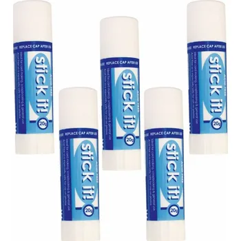 Kancelářské lepidlo WEST DESIGN PRODUCTS LIMITED 5 ks Lepidlo v tyčince 20g StickIt
