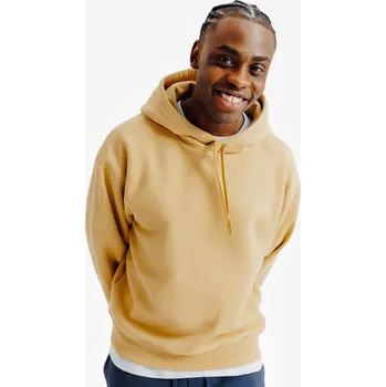 Dámská mikina DECATHLON Pánská mikina s kapucí Elementals S BÉŽOVÁ