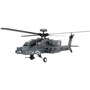 RC model vrtulníku Amewi Trade GmbH RC vrtulník Apache AH-64D CP 6G/3D RTF šedý