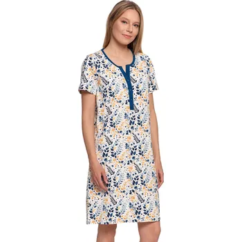 Dámská noční košile Dámská noční košile Moraj PDK2800-002 Barva: Modrá, Velikost: 5XL