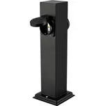 BERGE Venkovní stojící zahradní lampa 30 cm se dvěma hermetickými zásuvkami 16A