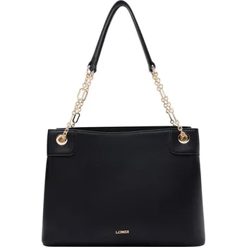 Kabelka L.Credi dámská každodenní kabelka přes rameno - černá