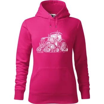 Dámská mikina Mikina - John Deere 7280R Barva: Purpurová (40), Velikost: S, Střih: Dámské