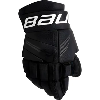 Hokejové rukavice BAUER BAUER S24 X GLOVE INT - Juniorské/Intermediate hokejové rukavice, Černá 13