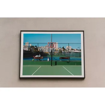 Plakát Umělecký tisk/Plakát - Paper Collective Cities of Basketball 09 – San Francisco, 30x40cm