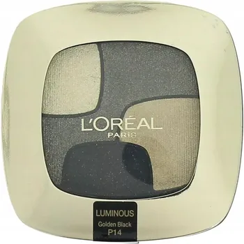 Oční stíny L'Oreal Color Riche Luminous oční stíny 4 barvy - P14 GOLDEN BLACK