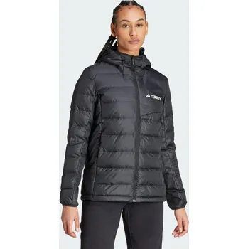 ADIDAS Bunda Terrex Multi Light Down Hooded XS ČERNÁ