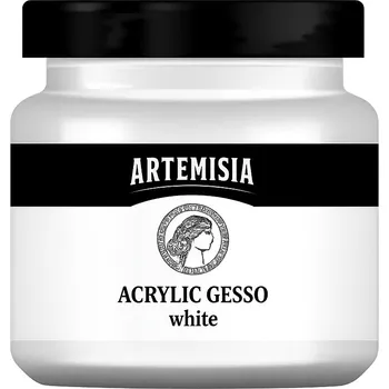 Vodová barva pentart Akrylová barva gesso Artemisia 1000 ml bílá