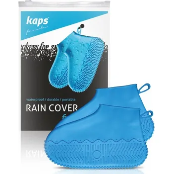 Cyklistické oblečení Voděodolné návleky na tenisky silikonové elastické Raincover for Sneakers světle modré S