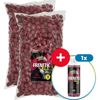 Boilies 10kg Boilies Carp Only Frenetic A.L.T. Chilli Spice 16mm + Booster ZDARMA