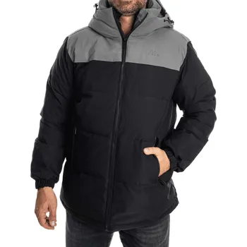 Pánská softshellová bunda Robe di Kappa KILTY bunda černá s šedou XL