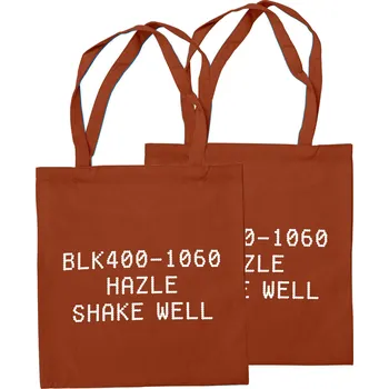 Nákupní taška Montana bavlněná taška Donut print - 1060 Hazle