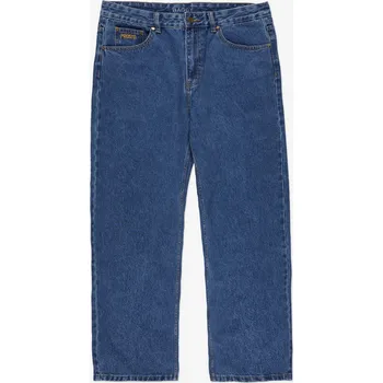 Pánské džíny Pánské modré džíny volného střihu PROSTO Baggy Slav W36L34