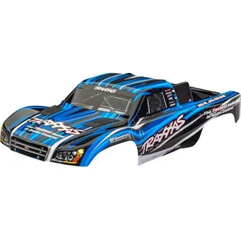 RC náhradní díl Traxxas karosérie Slash 1:10 modrá bezsponková - TRA6910-BLUE
