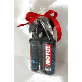 Čistič plastových dílů Balíček SADA KOSMETICKÝCH PŘÍPRAVKŮ NA MOTOCYKL MOTUL E5 + E3 + E7 2H1156161