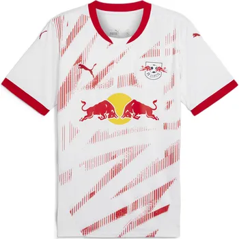 PUMA Pánský fotbalový dres RB Lipsko 24/25 PUMA White For All Time Red 2XL BÍLÁ|ČERVENÁ