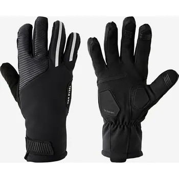 Cyklistické rukavice VAN RYSEL Zimní cyklistické rukavice 900 černé XL ČERNÁ