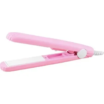 Kulma Zaparkorun Cestovní mini žehlička na vlasy - modrá - růžová