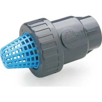 Kanalizační potrubí Zpětná klapka se sacím košem PVC-U Plimat, d16 x 16 mm, lepení x lepení