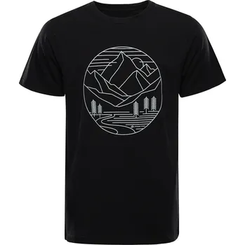 ALPINE PRO - MOROL PÁNSKÉ BAVLNĚNÉ TRIKO