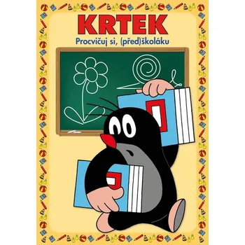 AKIM Procvičuj si (před)školáku Krtek (Krteček) set s popisovačem 707677