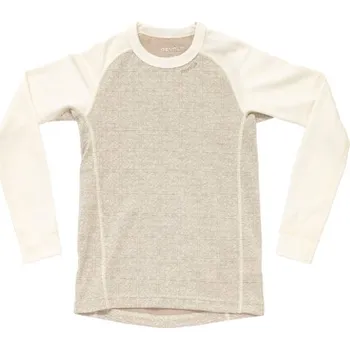 Chlapecké tričko Dětské funkční tričko Devold DUO ACTIVE JUNIOR - béžová 140