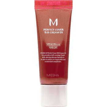 Missha - M Perfect Cover Spf42 Pa+++ No.23 (Natural Beige) BB a CC krémy 20 ml Světle hnědá unisex