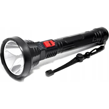 Svítilna TAKTICKÁ VOJENSKÁ AKUMULÁTOROVÁ LED SVÍTILNA 26 CM REFLEKTOR