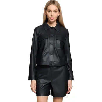 Dámská casual bunda BETTY & CO dámská koženková bunda 4458/3127 9045 Černá 34