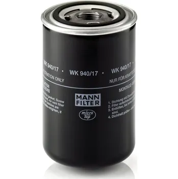 Palivový filtr Palivový filtr Mann-Filter WK 940/17