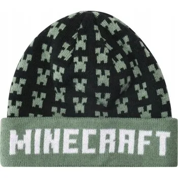 Čepice Čepice dětská zimní MINECRAFT 56 čepice Minecraft Creeper