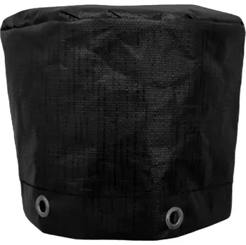 Krycí plachta Kryt na zahradní nábytek 250 g/m2 - barva černá - rozměr plachty kruh o průměr 300 cm x výška 90 cm (Š x V)