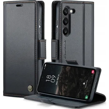 Pouzdro na mobilní telefon Flipový Pouzdro Caseme pro Samsung Galaxy S24, černý