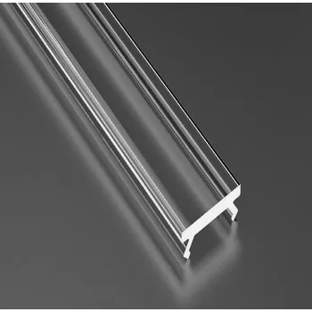 LED osvětlení Led-Labs Stínidlo pro LED profil LUMINES SLIM průhledné 1m