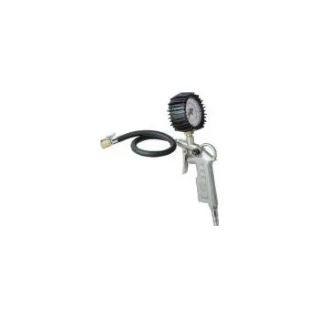 Příslušenství ke kompresoru Pistole foukací s tlakoměrem, MEGA