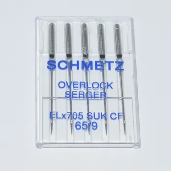Příslušenství k šicímu stroji ELx705 SUK CF (NM 65/9) Jehly Schmetz pro coverlock (5 ks/box)