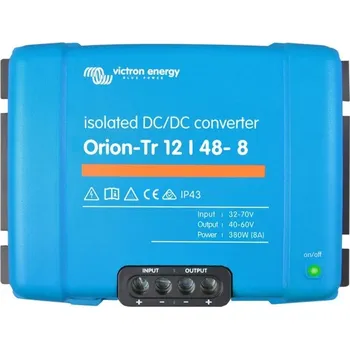 Měnič napětí Victron Orion-Tr 12/48V-8A (380W) DC-DC konvertor, Izolovaný, IP43