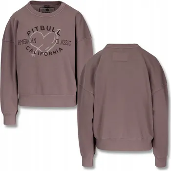 Podprsenka Pitbull dámská mikina bez kapuce, přes hlavu MANZANITA HEART velikost M/L