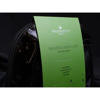 Kosmetická sada PHILIP MARTIN'S THE GENTLEMAN’S CODE Přírodní péče pro muže na pleť i vousy