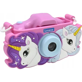 Digitální fotoaparát Lexibook Dětský fotoaparát a kamera s pouzdrem Jednorožec (Unicorn)