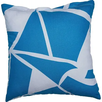 Povlak na dekorativní polštářek DADKA VRACOV Povlak na polštář bavlna Julius modrý Rozměr: 40x40